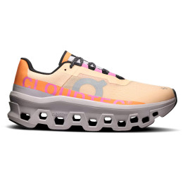 Damen Laufschuhe On Running Cloudmonster orange Blonde/Fade