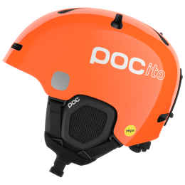 Kinder Skihelm POC POCito Fornix MIPS orange Fluorescent Orange