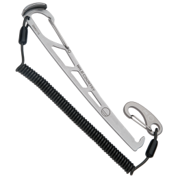 Klemmkeilentferner Wild Country Pro Key With Leash silber