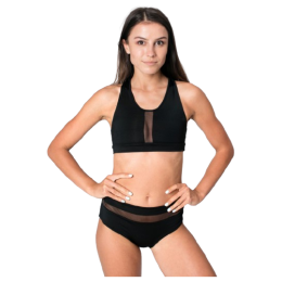 Damenbadeanzug Drexiss Sport Black schwarz