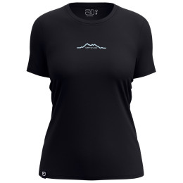 Damen-T-Shirt Ortovox 150 Cool Mountain T-Shirt schwarz Black Raven