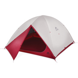 Zelt MSR Zoic 4 grau/rot Grey