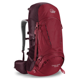 Damenrucksack Lowe Alpine Cholatse ND 45 rot RioRed/Fig