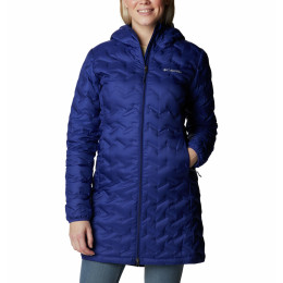 Damen-Wintermantel Columbia Delta Ridge™ Long Down Jacket blau Dark Sapphire