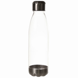 Flasche Regatta Tritan Bottle with Metal Lid schwarz SilverGray