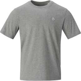 Herren T-Shirt Norrona /29 cotton viking patch T-shirt grau Grey Melange
