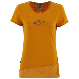 Damen-T-Shirt E9 Bonny 2.3 orange Yolk