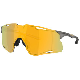 Sonnenbrille OAKLEY Cybr Lightning schwarz/gelb