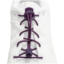Schnürsenkel Lock Laces Original lila Purple