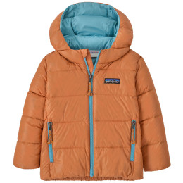 Kinderjacke Patagonia Baby Hi-Loft Down Sweater Hoody - MARG orange Marigold