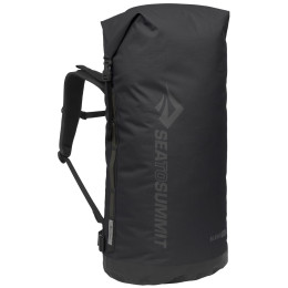Wasserdichter Packsack Sea to Summit Big River Dry Backpack 75 L schwarz Jet Black