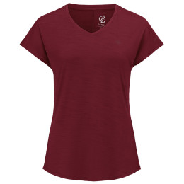 Damen-T-Shirt Dare 2b Vigilant Tee rot/weiß Tibetan Red