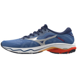 Herrenschuhe Mizuno Wave Ultima 13 blau TurkishSea/White/CherryTomato