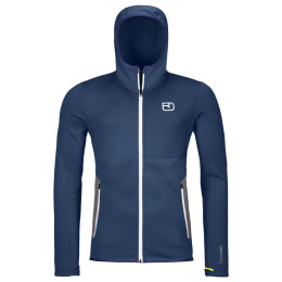 Herren-Sweatshirt Ortovox Fleece Hoody M blau deep ocean