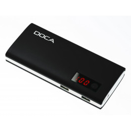 Powerbank Doca Power banka mAh 13000 mAh schwarz Black