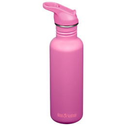 Edelstahlflasche Klean Kanteen Classic 27oz (w/Flip Seal Sport)
