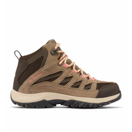 Damenschuhe Columbia Crestwood™ Mid Waterproof braun Cordovan, Mud