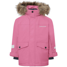 Kinder Winterjacke Didriksons Bjärven Kids Parka 5 Heather Pink rosa Heather Pink