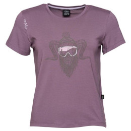 Damen-T-Shirt Chillaz Iseo Rock Hero Winter lila dark violet