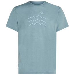 Herren-Funktionsshirt Icebreaker Merino Blend 125 Cool-Lite™ Sphere SS Tee Across the Peaks