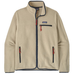 Herren-Sweatshirt Patagonia M's Retro Pile Jacket beige/blau Pelican