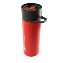 Thermokanne GSI Outdoors Glacier Stainless Commter Java rot