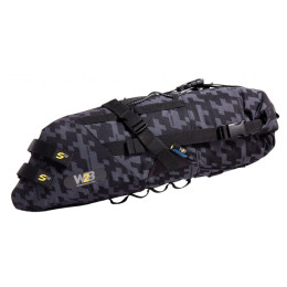 Satteltasche Sport Arsenal Art. 622 schwarz/grau PixelMask