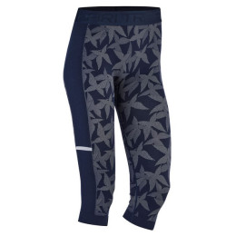 Damen 3/4 Leggings Kari Traa Butterfly Capri schwarz Marin