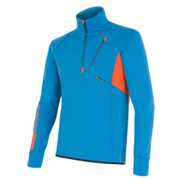 Herren-Sweatshirt Sensor Technostretch krátký zip blau Blue