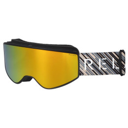 Skibrille Relax Roselle schwarz/gold černá / hnědá bronze