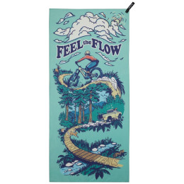 Schnelltrocknendes Handtuch PackTowl Personal Body grün Flow