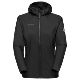 Damenjacke Mammut Rime Light IN Hybrid Hooded Jacket Women schwarz black 0001