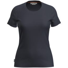 Damen-T-Shirt Icebreaker Central Classic SS Tee dunkelblau Midnight Navy