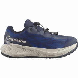 Kinderschuhe Salomon Aero Grvl Wp J Maritime Blue-Silver Cloud-Bluing