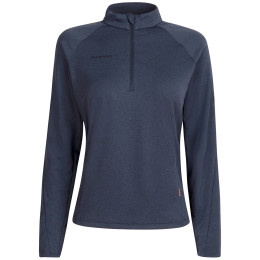 Damen Pullover Mammut Aegility Half Zip Longsleeve W dunkelblau MarineMelange