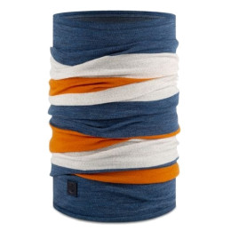 Multifunktionstuch Buff Merino Move blau Steel Blue