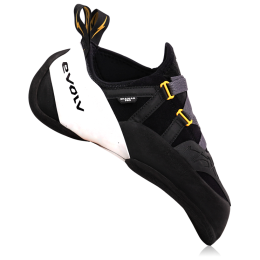 Kletterschuhe Evolv Shaman Pro schwarz/weiß BLACK / WHITE