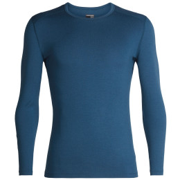 Herren-T-Shirt Icebreaker Mens 260 Tech LS Crewe blau PrussianBlue
