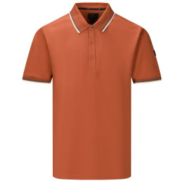 Herren-T-Shirt Regatta Adryan Polo braun Brick