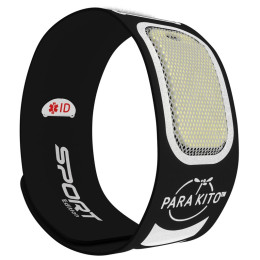 Repellent Para'Kito Sportovní náramek proti komárům schwarz Black