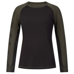 Damen-T-Shirt Rafiki Zenith W grün/schwarz raven/tarmac