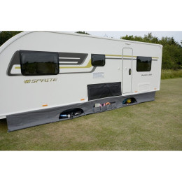 Fahrradschutzhülle Dometic Pro Organiser Skirt schwarz