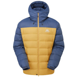 Herren-Winterjacke Mountain Equipment Senja Jacket Men's gelb/blau Admiral/Cosmos