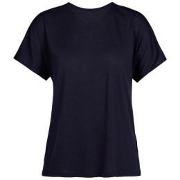 Damen-T-Shirt Icebreaker Women Drayden Reversible SS Top dunkelblau midnight navy
