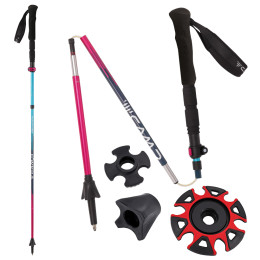 Trail Running Stöcke Camp Sonic Alu Evo W blau/rosa