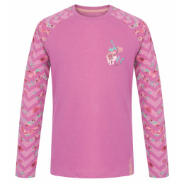 Kinder-T-Shirt Loap Bibina rosa Rosebud