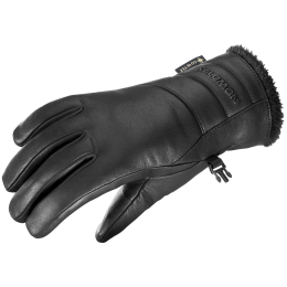 Handschuhe Salomon Native Gore-Tex schwarz DEEP BLACK