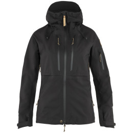 Damenjacke Fjällräven Keb Eco-Shell Jacket W schwarz black