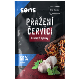 Essbare Würmer Sens Gewürzwürmchen - Knoblauch & Kräuter