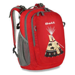 Kinderrucksack Boll Sioux 15 dunkelrot truered